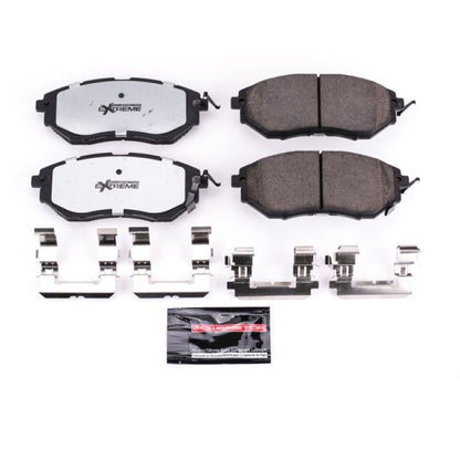 PowerStop Power Stop 06-07 Subaru B9 Tribeca Front Z26 Extreme Street Brake Pads w/Hardware