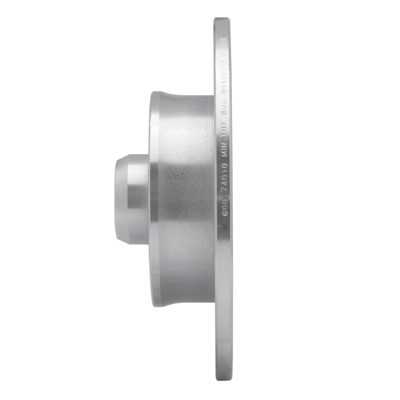 R1 Concepts R1 92-98 Volkswagen Passat (USA/Canada) Rear Left Drilled & Slotted Silver Brake Rotor