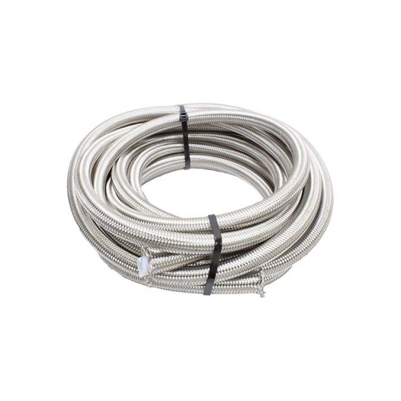 Snow Performance Snow 8AN Braided Stainless PTFE Hose - 15ft