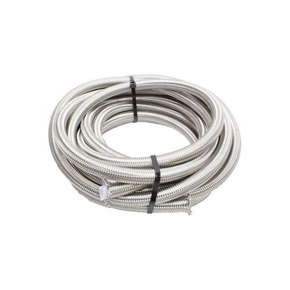 Snow Performance Snow 6AN Braided Stainless PTFE Hose - 15ft