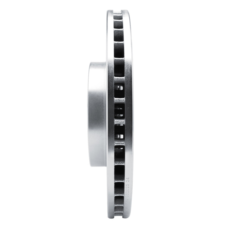 R1 Concepts R1 2020-2023 Mercedes-Benz GLE350 Front Left Drilled & Slotted Silver Brake Rotor