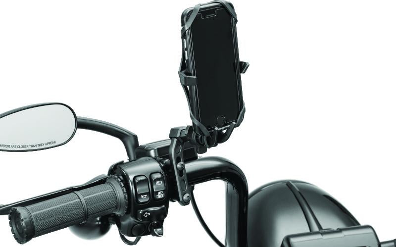 Kuryakyn Free-Flex Device Holder Perch Mount Black