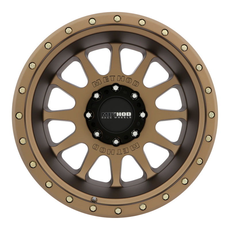 Method Wheels Method MR605 NV 20x12 -52mm Offset 8x6.5 121.3mm CB Method Bronze Wheel