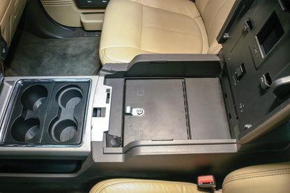 Tuffy Products Tuffy Console Safe W/ Keyed Lock For Ford F250 & F350 Superduty
