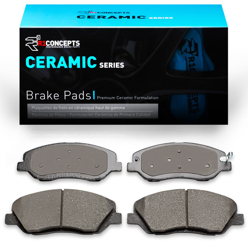 R1 Concepts R1 06-19 Hyundai SANTA FE Front R1 Ceramic Brake Pads