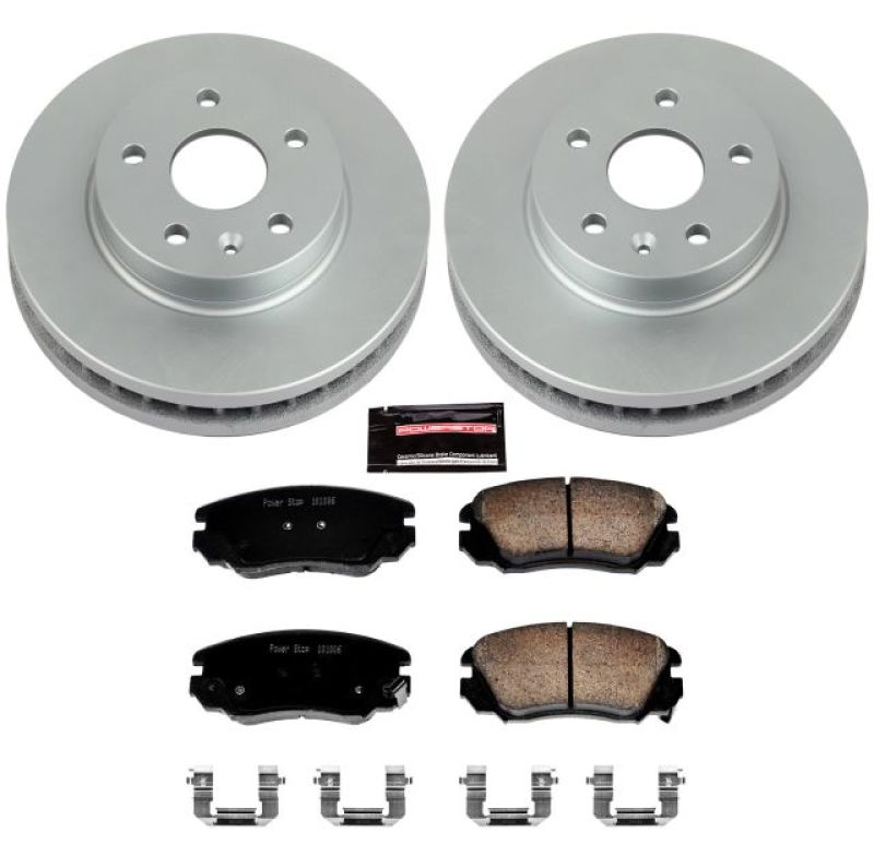 PowerStop Power Stop 11-16 Buick LaCrosse Front Z17 Evolution Geomet Coated Brake Kit