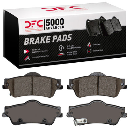 DFC 08-17 Chevrolet Caprice Rear 5000 Advanced Ceramic Brake Pads