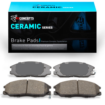 R1 Concepts R1 01-09 Hyundai SANTA FE Front R1 Ceramic Brake Pads