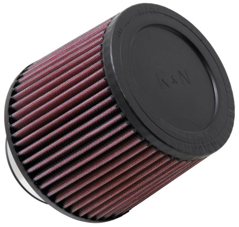 K&N Engineering K&N Filter Universal Rubber Filter 3in Flange ID 6in Base OD 5.125in Top OD 5in Height