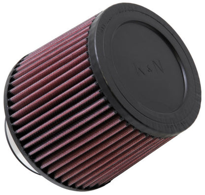 K&N Engineering K&N Filter Universal Rubber Filter 3in Flange ID 6in Base OD 5.125in Top OD 5in Height