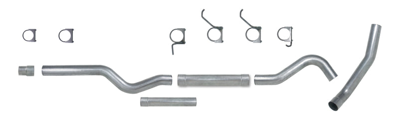 Diamond Eye Performance Diamond Eye KIT 4in Catback Single MFLR RPLCMENT PIPE AL CHEVY/GMC 6.6L 2500/3500 2006-2007.5