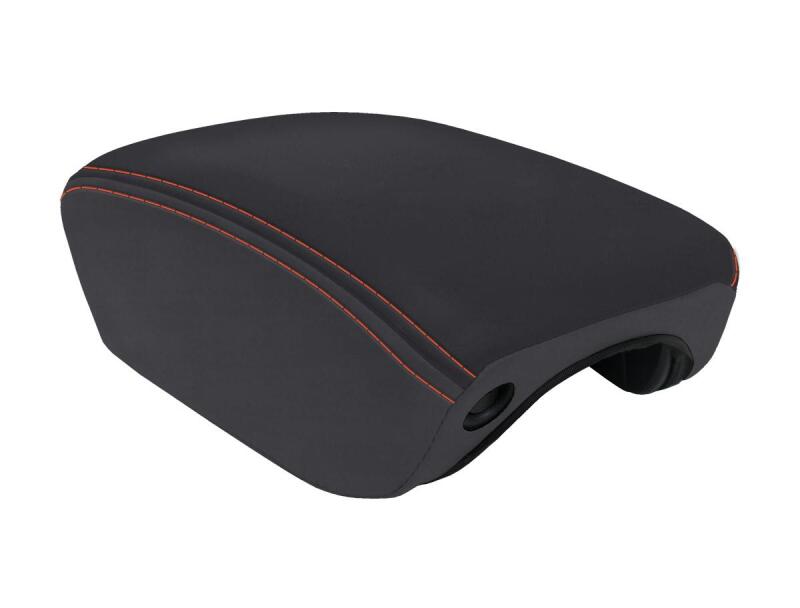 PRP Seats PRP 2018+ Jeep Wrangler JL Center Console Cover - Black/Orange