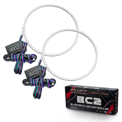 ORACLE Lighting Oracle Jeep Compass 07-10 Halo Kit - ColorSHIFT w/ BC1 Controller