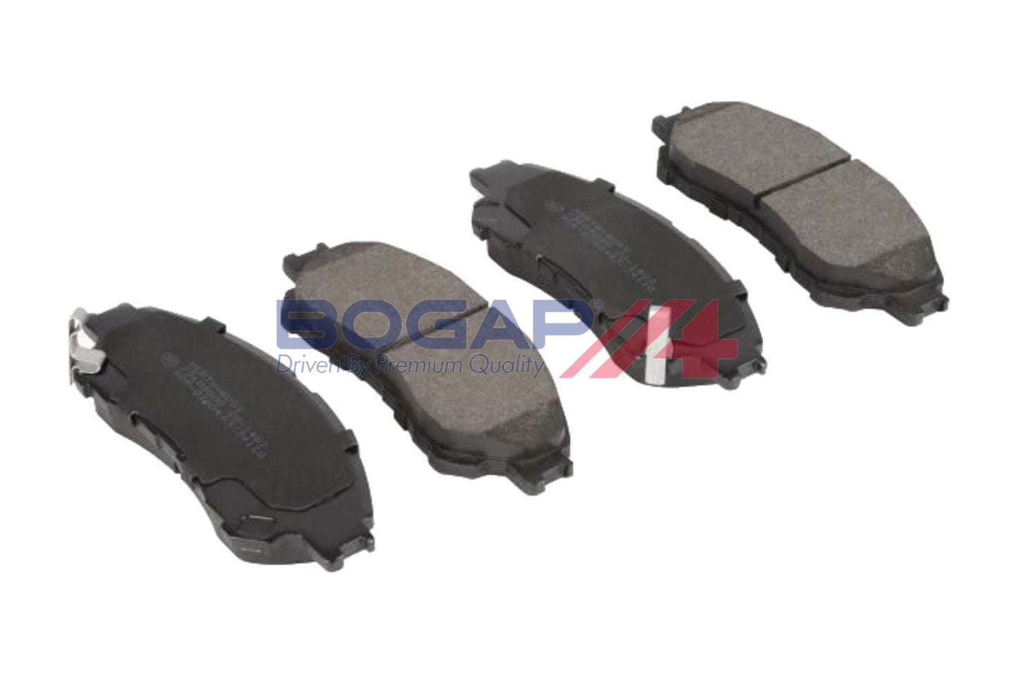 BOGAP U8210100 Brake Pad Set, Disc Brake