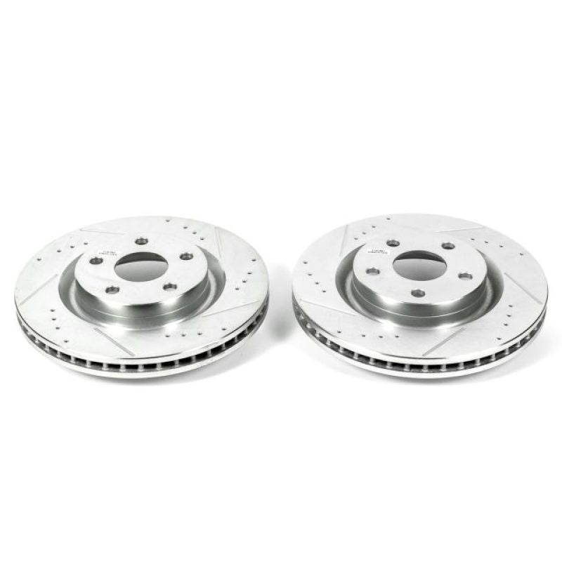 PowerStop Power Stop 08-09 Pontiac G8 Front Evolution Drilled & Slotted Rotors - Pair