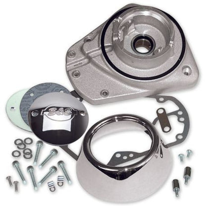 S&S Cycle 73-92 BT Alternator Gearcover Kit - Natural