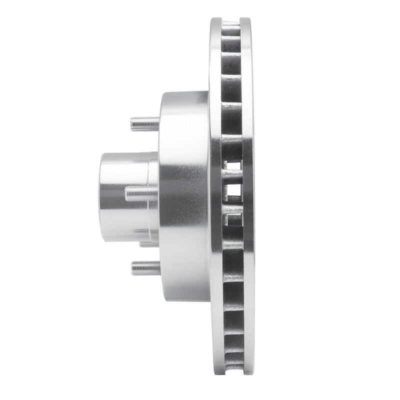 R1 Concepts R1 93-95 Chevrolet G10 Front Right Drilled & Slotted Silver Brake Rotor