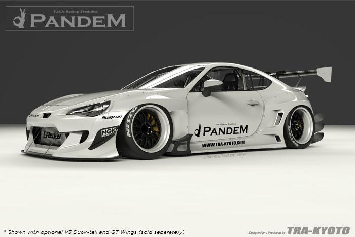 GReddy Scion FR-S Pandem Wide Body V3 Side Canards