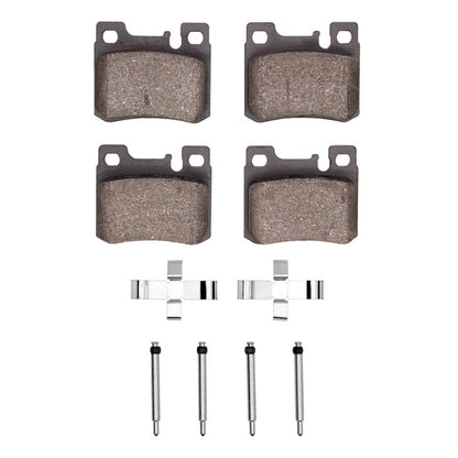 R1 Concepts R1 86-95 Mercedes-Benz 300E Rear Optimum OE Pads & Hardware Kit