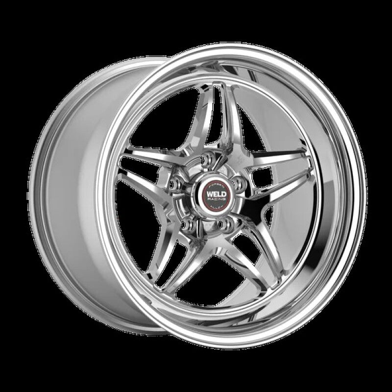 Weld 18x8 S81 5x4.5 BS 4.7 (5 ET) Polished Center 3.18 ID Medium Pad