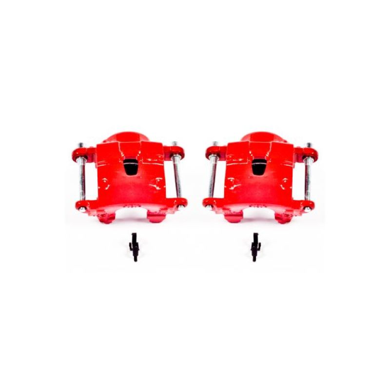 PowerStop Power Stop 78-85 Avanti II Front Red Calipers w/o Brackets - Pair