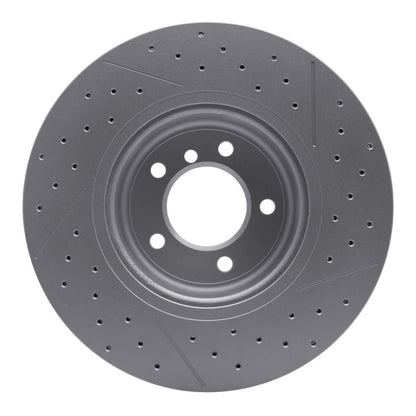 DFC 13-13 BMW 135IS Front Drilled GeoSPEC Coated Rotor and Slotted