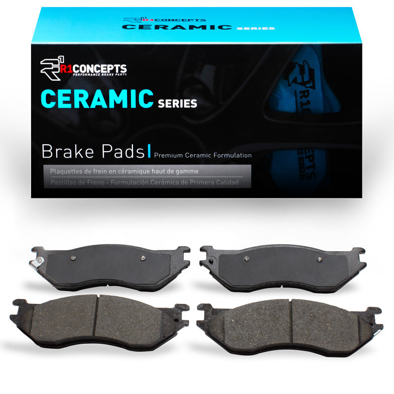 R1 Concepts R1 02-06 Dodge Durango Front Ceramic Brake Pads