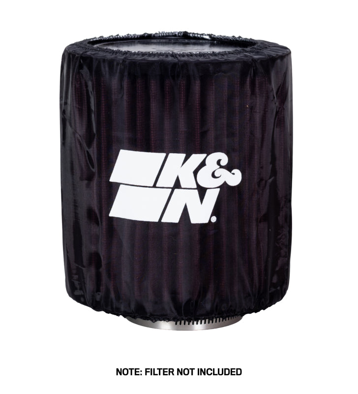 K&N Engineering K&N 6in ID x 6inH Closed Top Black Drycharger Air Filter Wrap