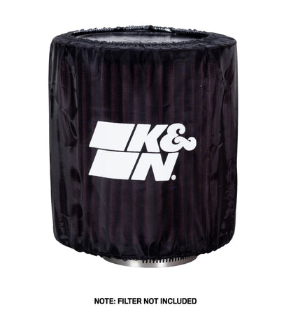 K&N Engineering K&N 6in ID x 6inH Closed Top Black Drycharger Air Filter Wrap