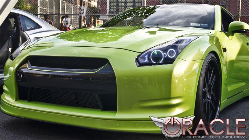 ORACLE Lighting Oracle Nissan GT-R 09-13 Halo Kit - ColorSHIFT w/ BC1 Controller