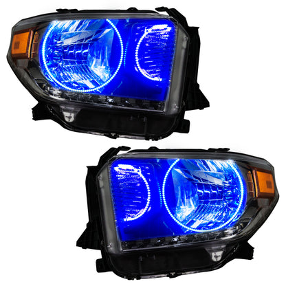 ORACLE Lighting Oracle 14-17 Toyota Tundra SMD HL - Dual Halo Kit - ColorSHIFT w/ BC1 Controller