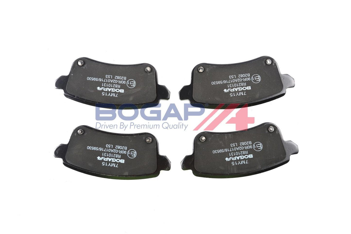 BOGAP R8210131 Brake Pad Set, Disc Brake