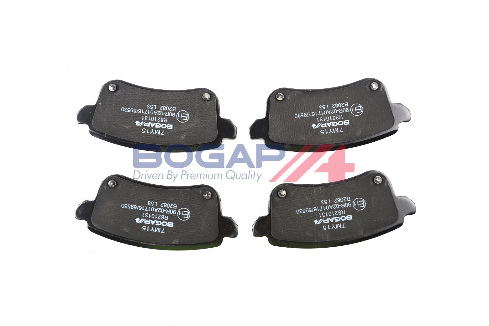 BOGAP R8210131 Brake Pad Set, Disc Brake