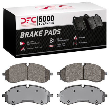 DFC 21-25 Ford Transit-250 Front 5000 Advanced Semi Metallic Brake Pads