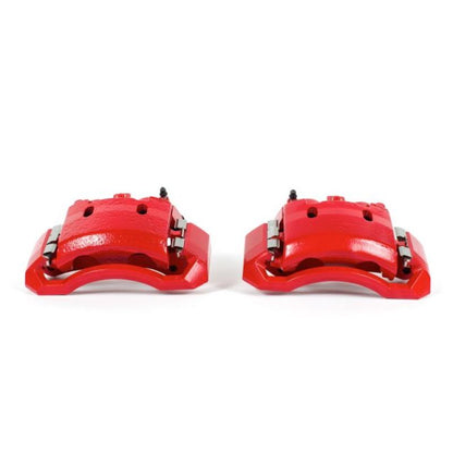 PowerStop Power Stop 06-08 Dodge Ram 1500 Front Red Calipers w/Brackets - Pair