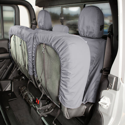 Covercraft 23-24 Jeep Compass Carhartt SeatSaver Custom Front Row Seat Covers - Gravel