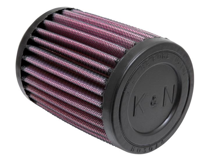 K&N Engineering K&N Filter Universal Rubber Filter - Round Straight 1.688in Flange ID x 3in OD x 4in Height