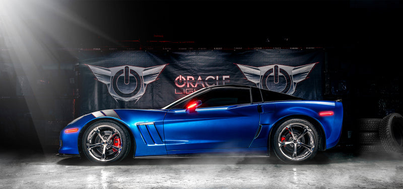 ORACLE Lighting Oracle 05-13 Chevrolet Corvette C6 Concept Sidemarker Set - Tinted - No Paint