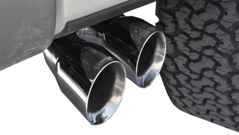 CORSA Performance Corsa 2011-2014 Ford F-150 Raptor 6.2L V8 Polished Sport Cat-Back Exhaust