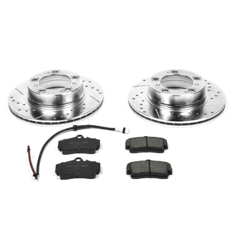 PowerStop Power Stop 97-04 Porsche Boxster Rear Z23 Evolution Sport Brake Kit