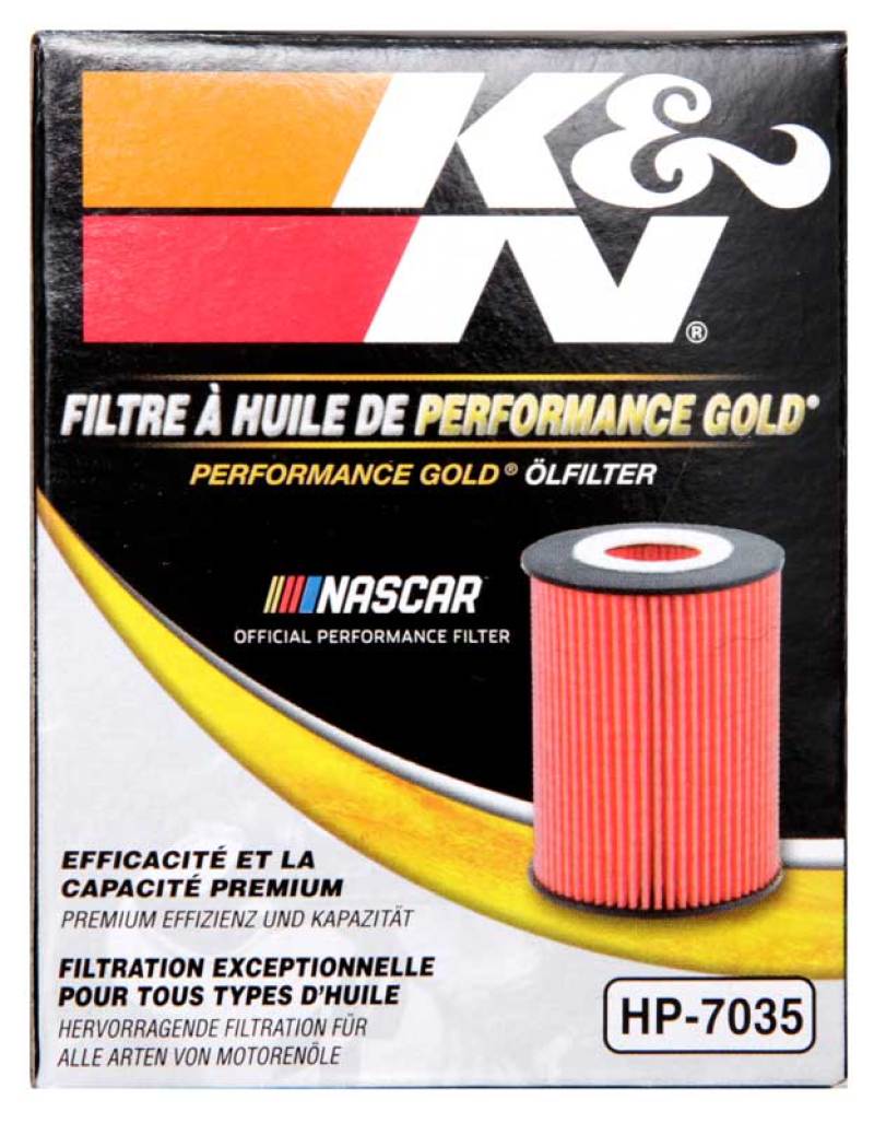 K&N Engineering K&N Performance Oil Filter for 15-16 Hyundai Genesis Sedan 3.8L V6