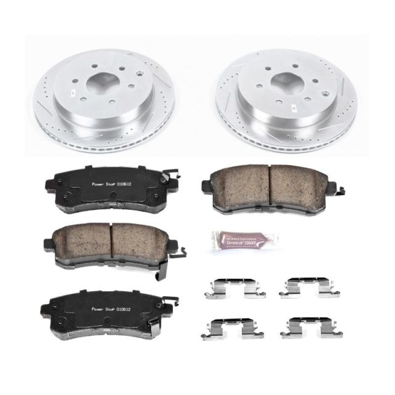 PowerStop Power Stop 11-13 Infiniti QX56 Rear Z23 Evolution Sport Brake Kit