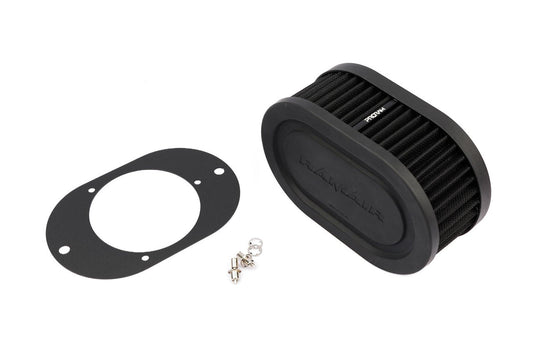 Ramair Pleated Carburettor Air Filter Baseplate to fit Weber 23/32 TLD  65mm Int Height