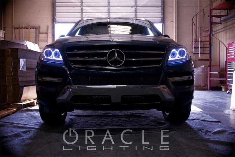 ORACLE Lighting Oracle 06-12 Mercedes Benz ML 350/500 LED Headlight Halo Kit - Green