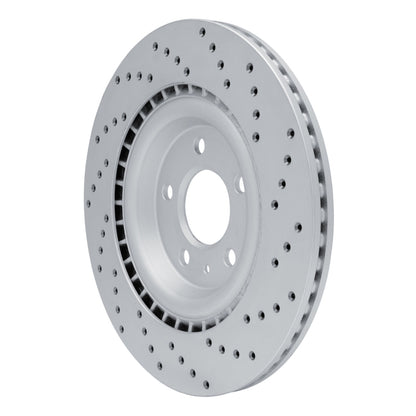 DFC 08-25 Audi S5 Rear Left Drilled Geoperformance Rotor