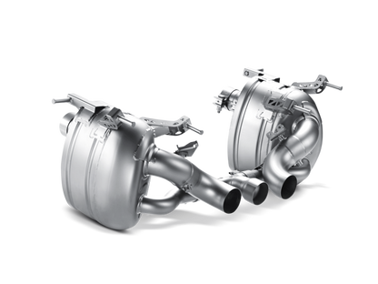 Akrapovic Akrapovic 10-15 Ferrari 458 Italia/458 Spyder Slip-On Line (Titanium) w/ Carbon Tips