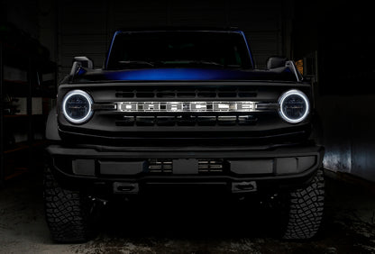 ORACLE Lighting Oracle 2021 Ford Bronco Base Headlight LED Halo Kit - White