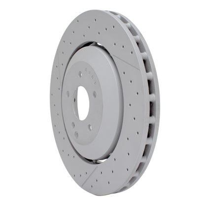 DFC 06-11 Mercedes-Benz SLK55 AMG Front Drilled and Slotted Hi-Carbon Alloy Geomet Coated Rotor