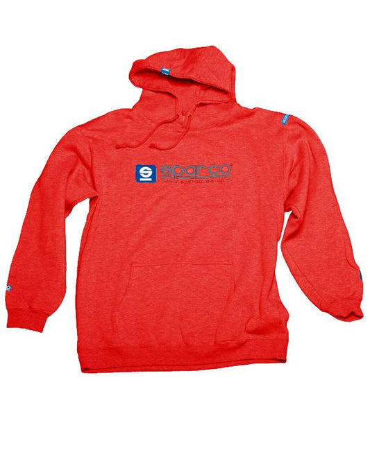 Sparco Sweatshirt Hooded WWW Red MED
