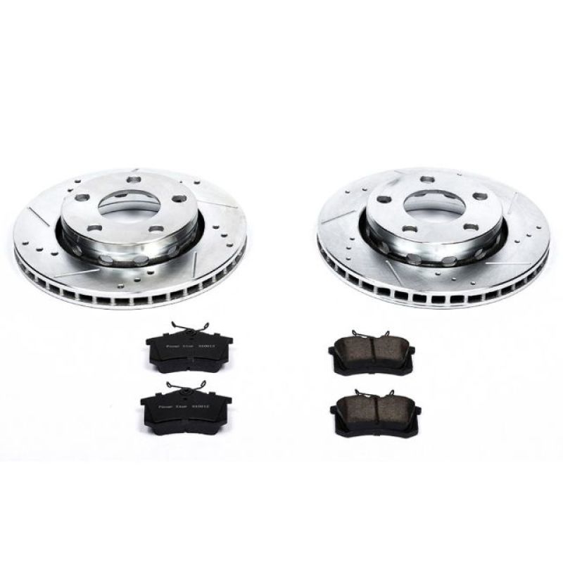 PowerStop Power Stop 00-02 Audi S4 Rear Z23 Evolution Sport Brake Kit